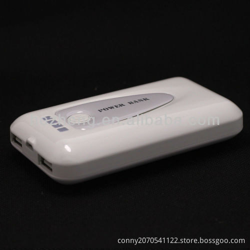 6600mAH logo branded back up battery power bank for s4